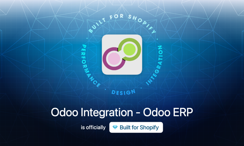 Odoo Integration - Odoo ERP is officially Built for Shopify